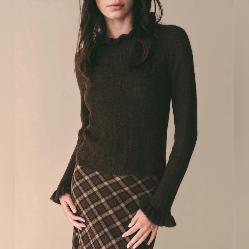 Doen Eliana Sweater - Dark cacao